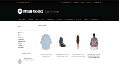 Desktop Screenshot of iwomenshoes.com